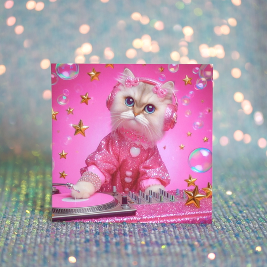 Karte - Katzen-DJane