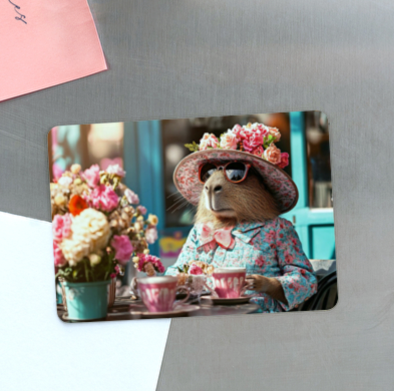 Magnet - Vornehme Capybara
