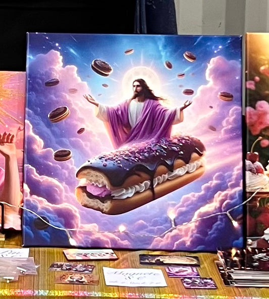 Bild auf Leinwand - Heiliger Eclair